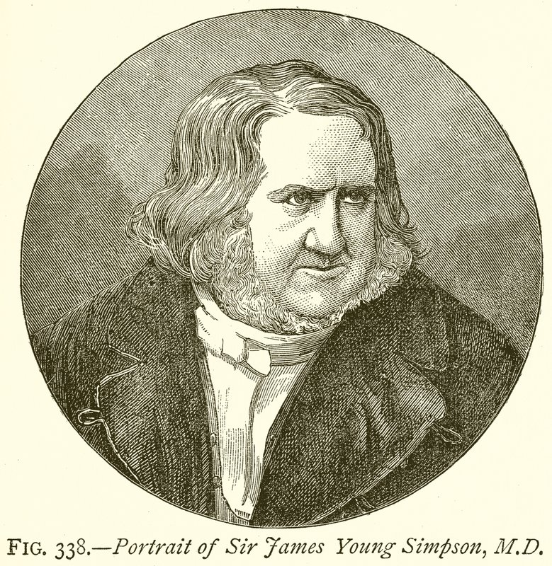 Ritratto di Sir James Young Simpson, M.D. da English School