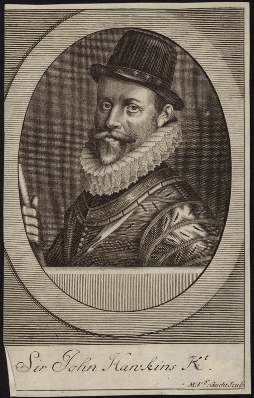 Ritratto di Sir John Hawkins da English School
