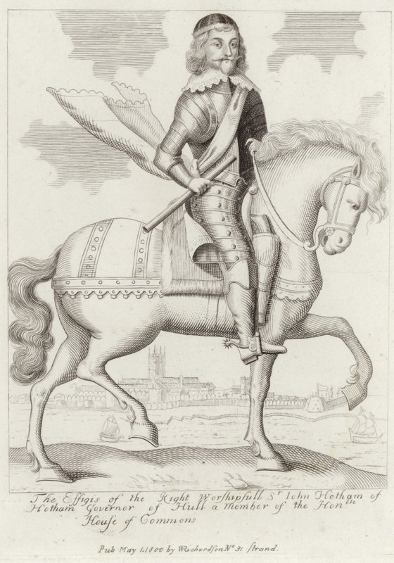 Ritratto di Sir John Hotham il giovane da English School