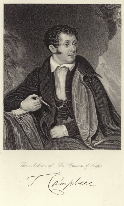 Ritratto di Thomas Campbell da English School