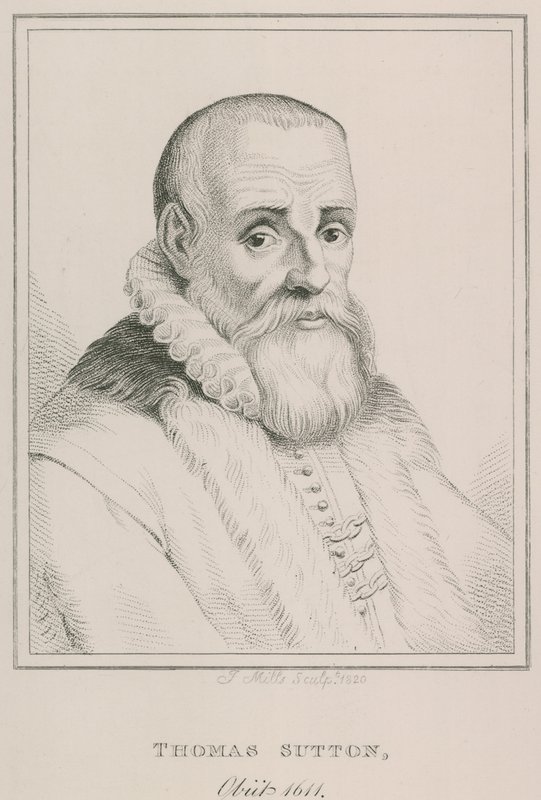 Ritratto di Thomas Sutton da English School