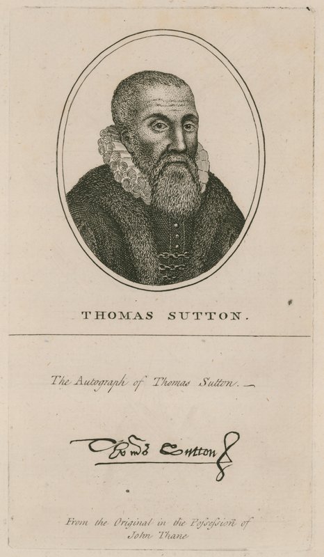 Ritratto di Thomas Sutton da English School