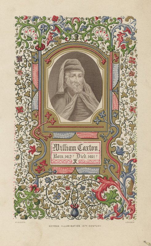 Ritratto di William Caxton da English School