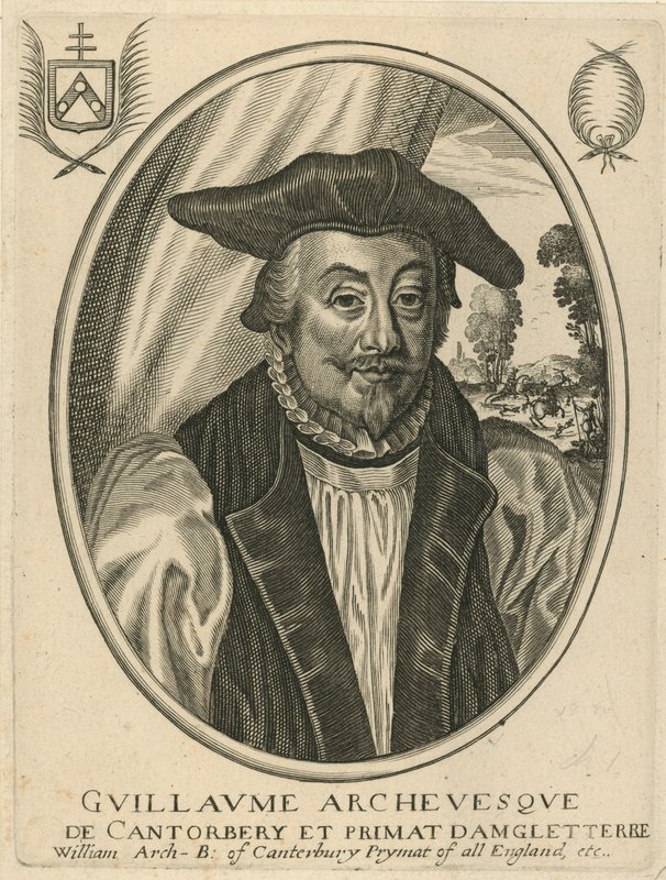 Ritratto di William Laud da English School