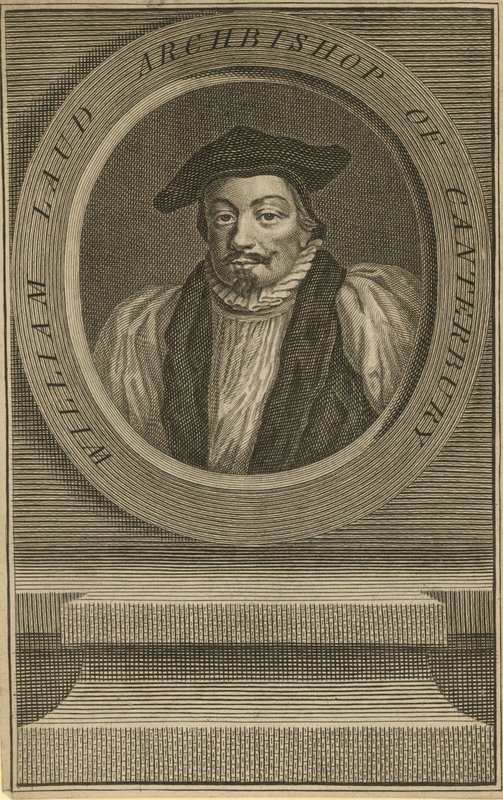 Ritratto di William Laud da English School