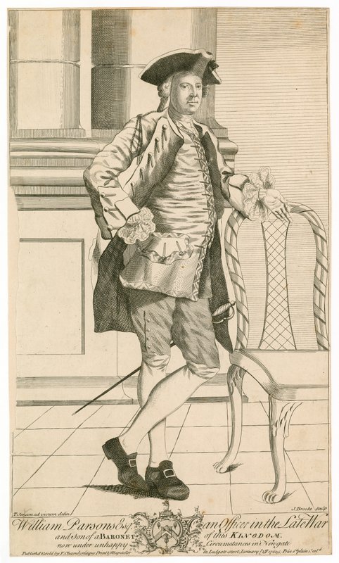 Ritratto di William Parsons da English School