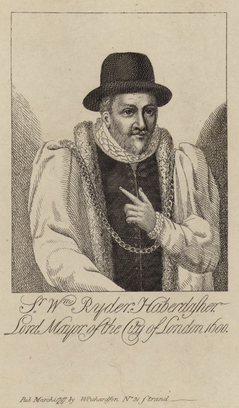 Ritratto di William Ryder da English School