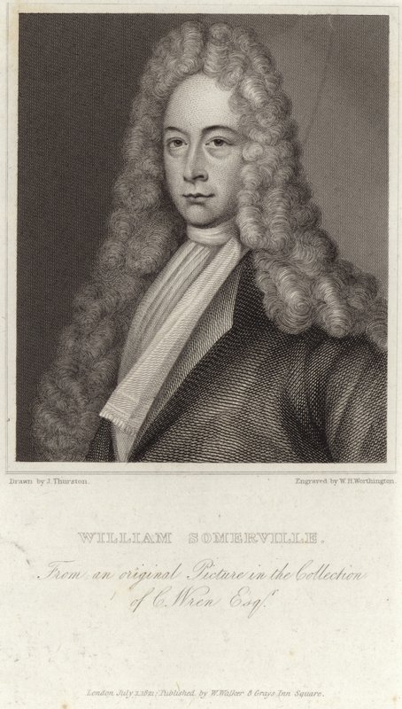 Ritratto di William Somerville da English School