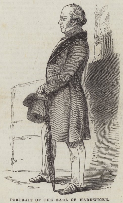 Ritratto del Conte di Hardwicke da English School