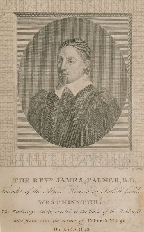 Ritratto del reverendo James Palmer da English School
