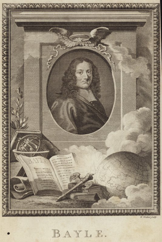 Ritratti di Pierre Bayle da English School