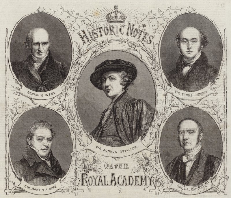 Ritratti dei presidenti della Royal Academy da English School