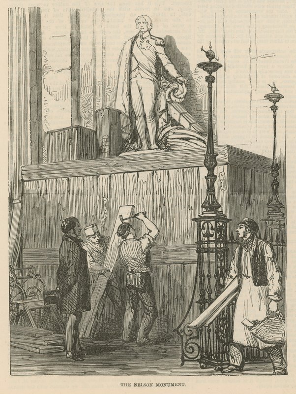 Preparativi per il funerale del Duca di Wellington da English School