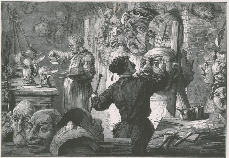 Preparativi per il Pantomima da English School