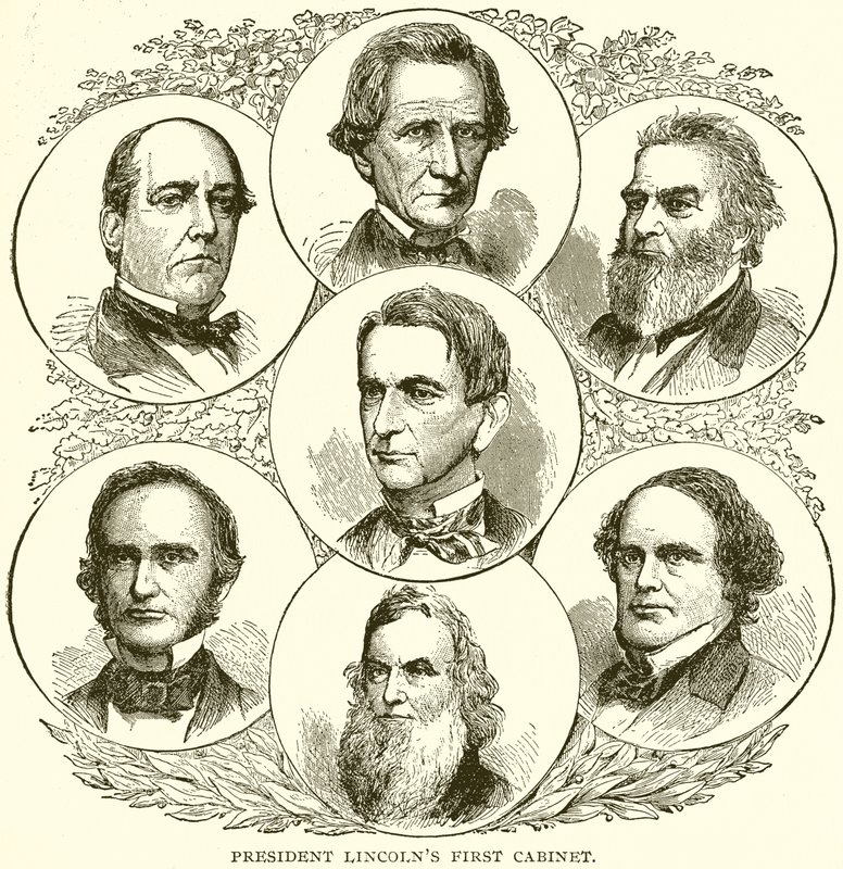 Il primo gabinetto del presidente Lincoln da English School