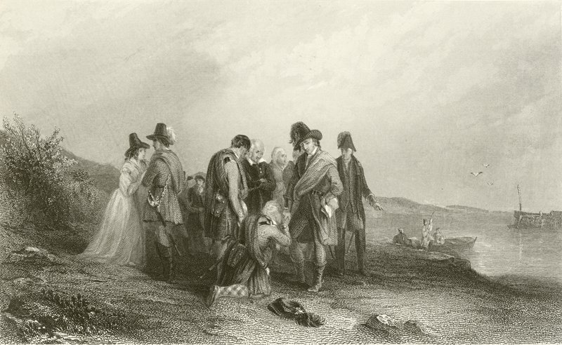 Il principe Carlo Edoardo saluta i suoi aderenti da English School