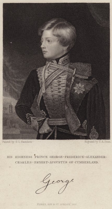 Principe Giorgio Federico Alessandro Carlo Ernesto Augusto di Cumberland da English School
