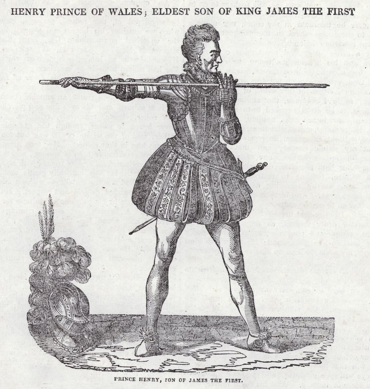 Principe Enrico, figlio del re Giacomo I da English School