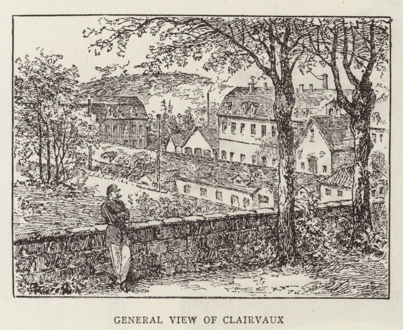 Il principe Krapotkine a Clairvaux (incisione) da English School