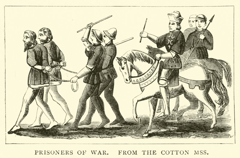 Prigionieri di guerra, dai manoscritti di Cotton da English School