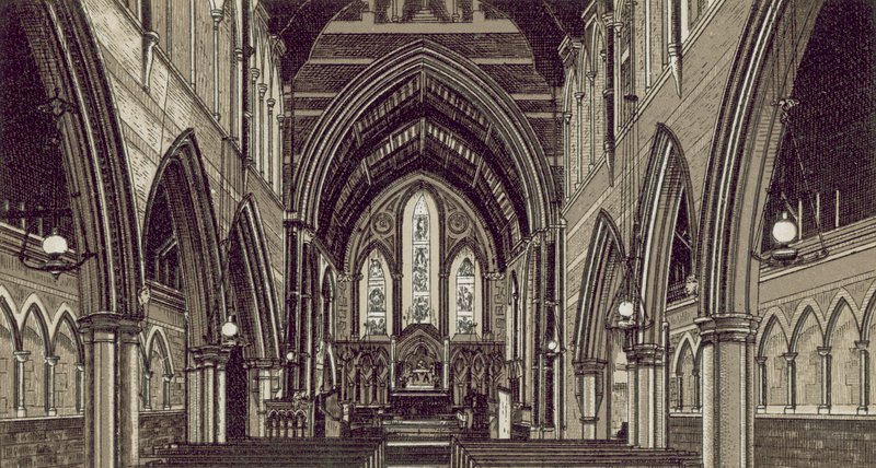 Chiesa di Privett, interno da English School