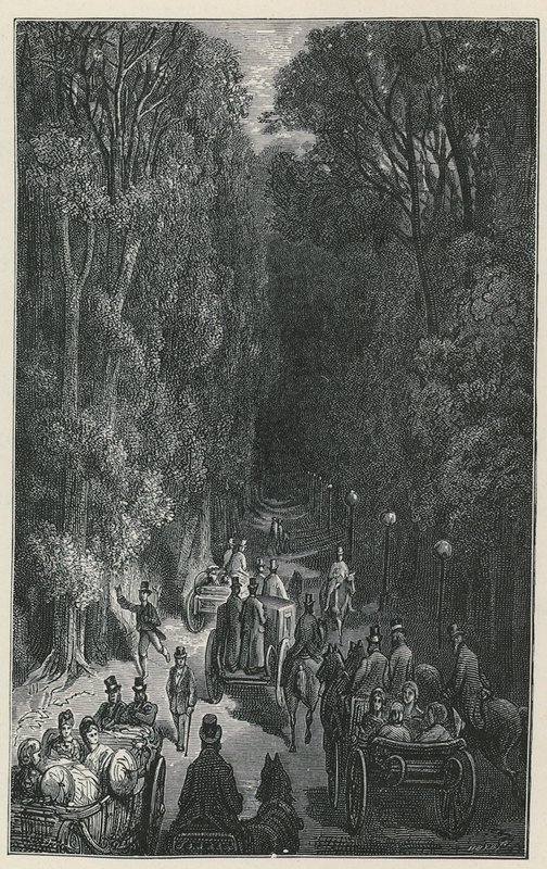 Processione a Holland House, Middlesex da English School