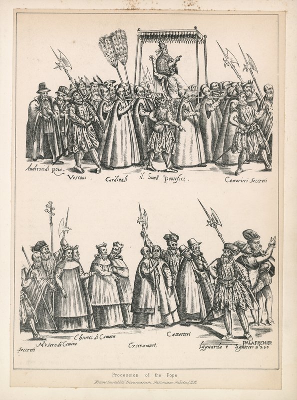 Processione del Papa da English School