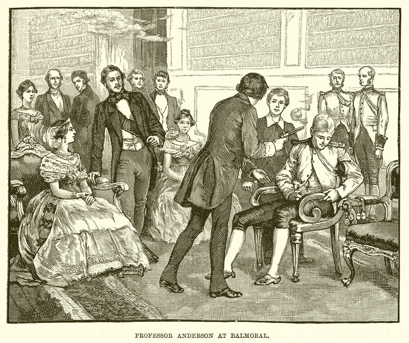 Professor Anderson a Balmoral da English School