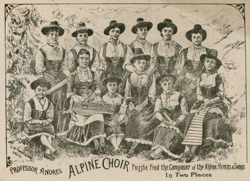 Professor Andre, Coro Alpino puzzle: trova il compositore degli Inni e Canti Alpini in due posti da English School