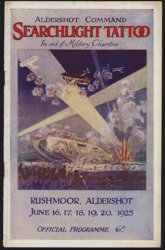 Programma per il Tattoo del Faro di Aldershot, Rushmoor, Aldershot, Hampshire da English School