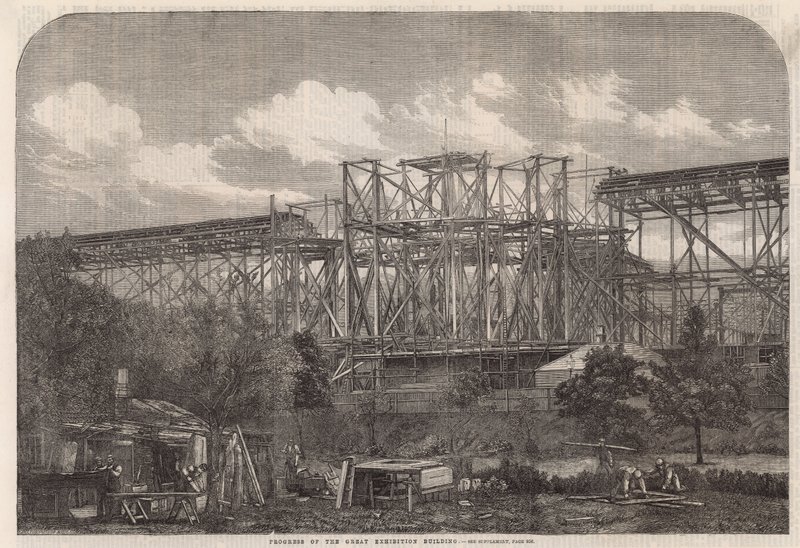 Progresso della costruzione del Grande Edificio dell
