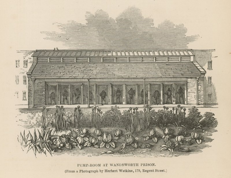 Sala delle pompe alla prigione di Wandsworth da English School