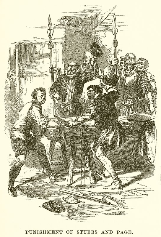 Punizione di Stubbs e Page da English School