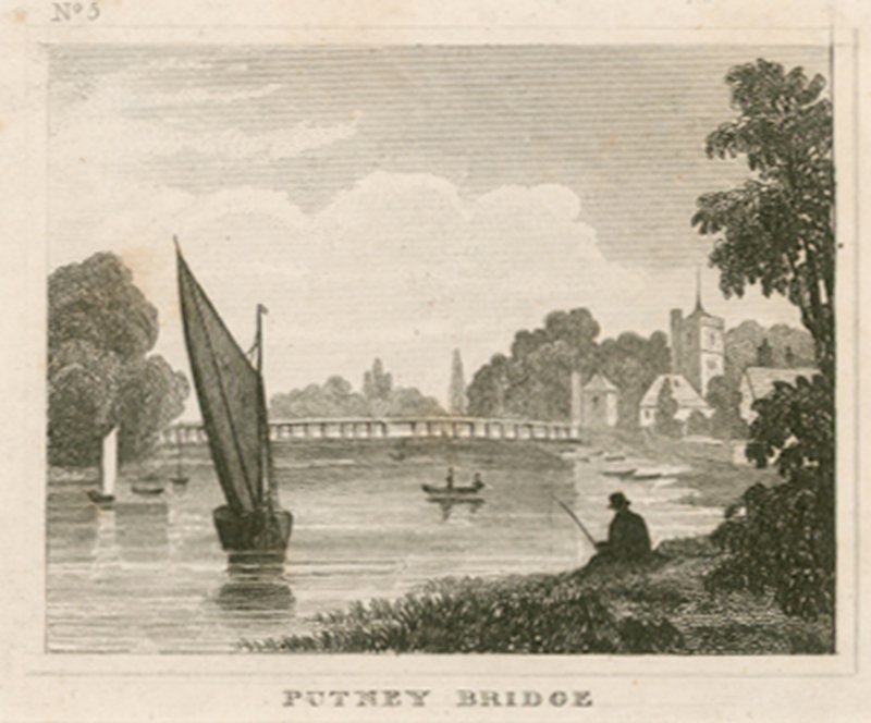 Ponte di Putney, Londra da English School
