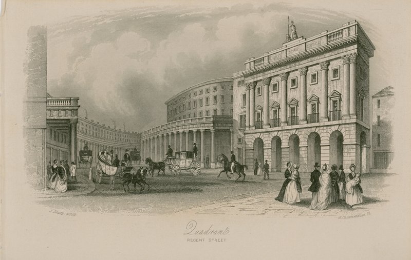Quadrante, Regent Street, Londra da English School