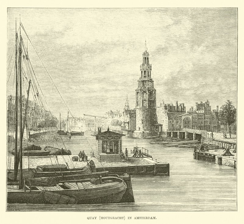 Quay (Houtgracht) ad Amsterdam da English School