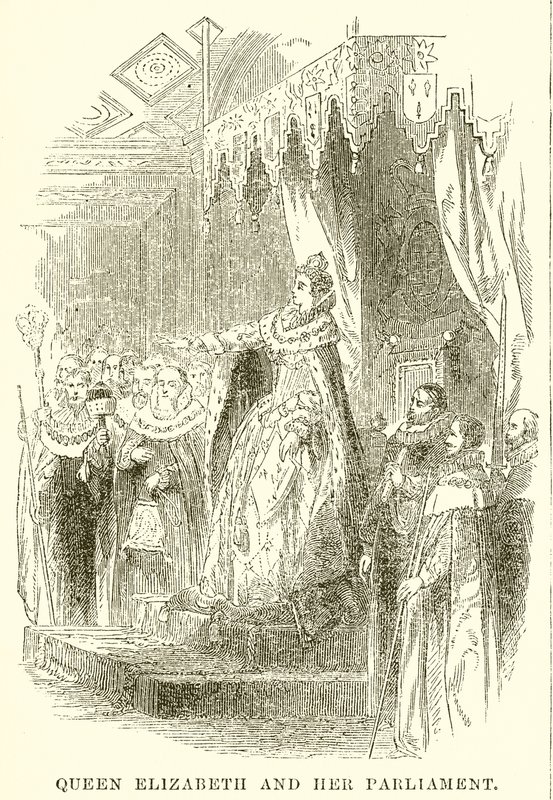 Regina Elisabetta e il suo parlamento da English School