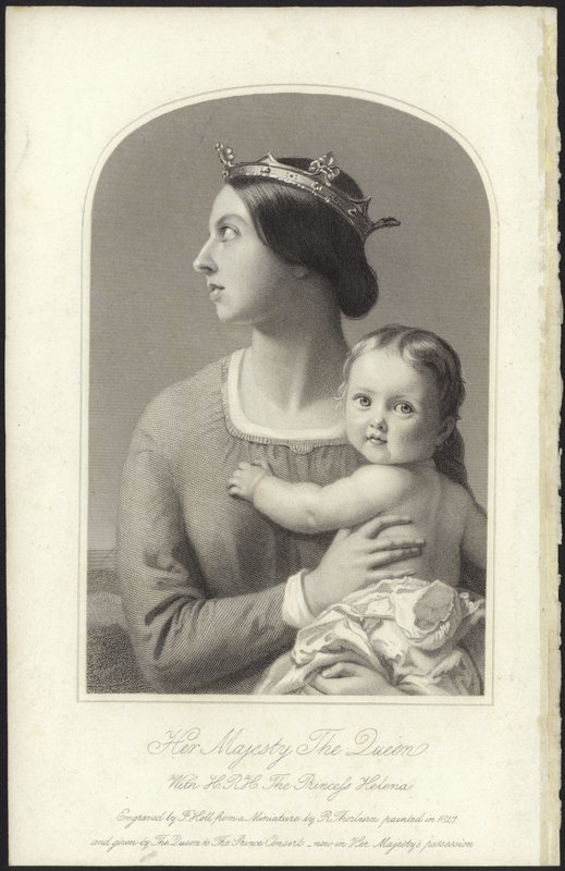 Regina Vittoria e la Principessa Elena da English School