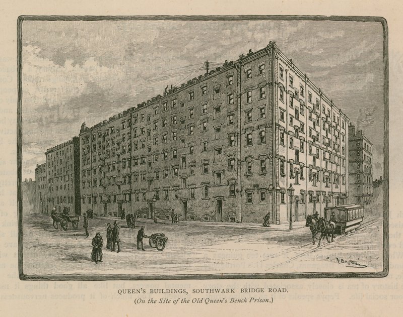 Edifici della Regina, Southwark Bridge Road da English School