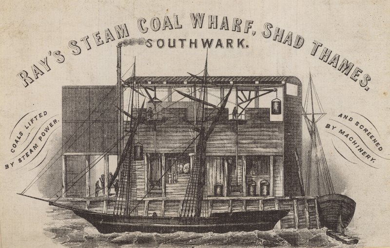 Rays Steam Coal Wharf, Shad Thames, Southwark da English School