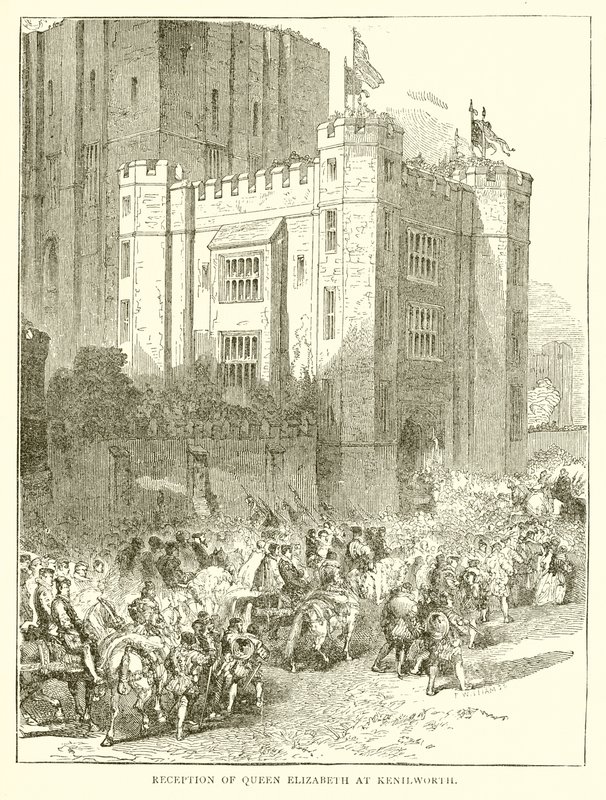 Accoglienza della regina Elisabetta a Kenilworth da English School