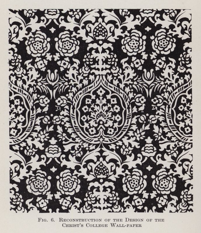 Ricostruzione del design della carta da parati del Christ