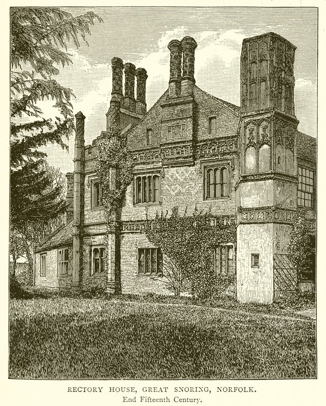 Casa del Rettore, Great Snoring, Norfolk da English School