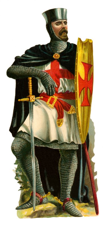 Cavaliere della Croce Rossa di Re Riccardo I, 1189-1199 da English School