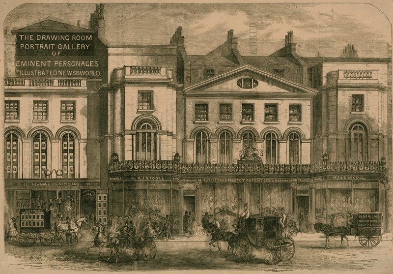 Regent Street, Londra, lato est da English School