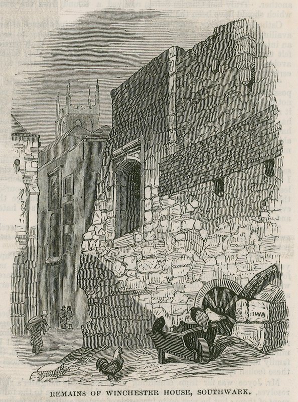 Resti della Casa di Winchester, Southwark da English School