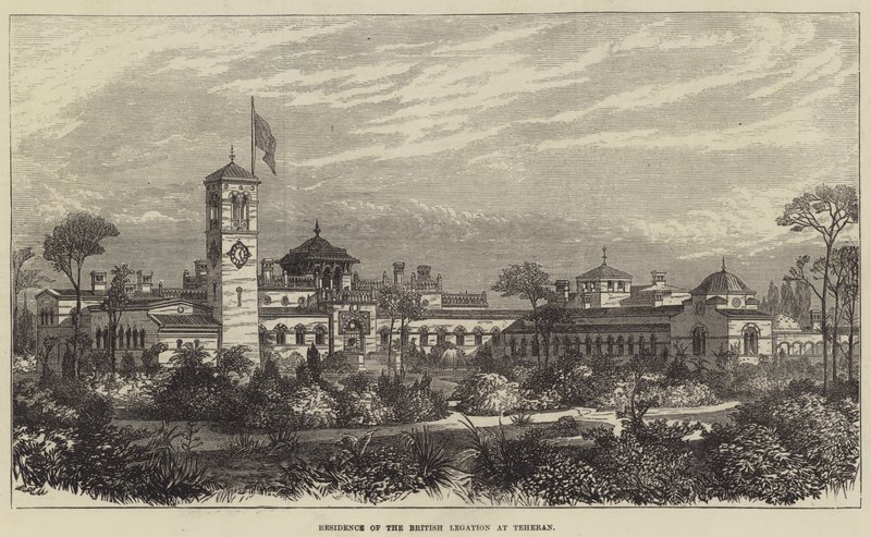 Residenza della Legazione Britannica a Teheran da English School