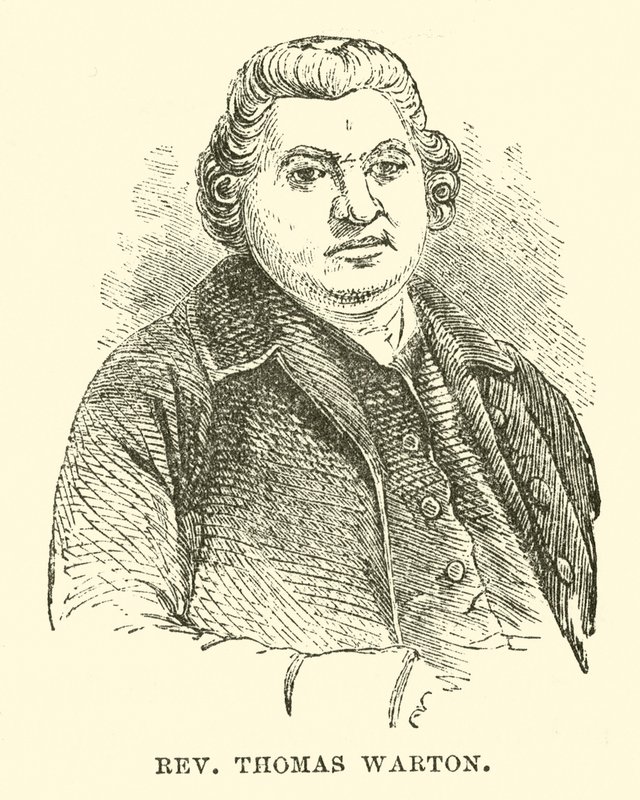 Rev Thomas Warton da English School
