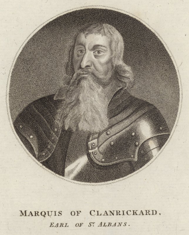 Richard Burke, Marchese di Clanricarde da English School