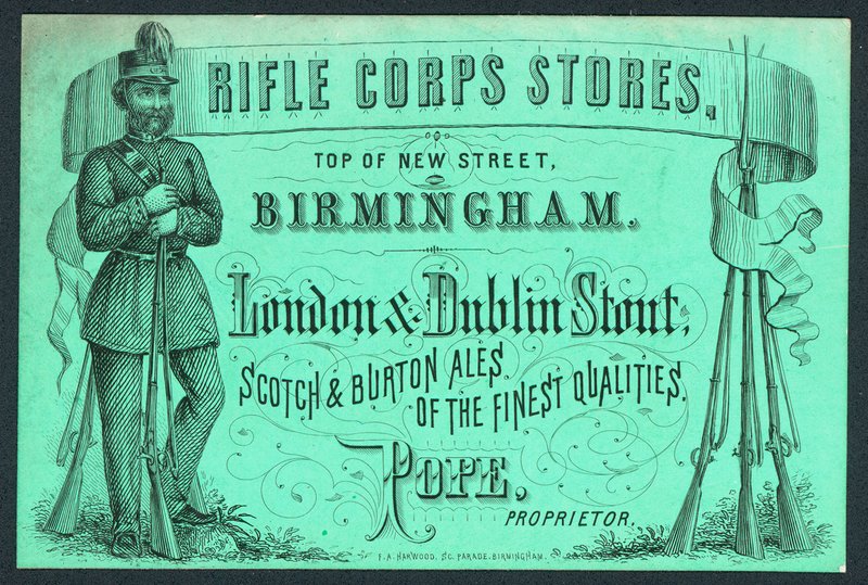 Rifle Corps Stores, per il proprietario, Pope da English School